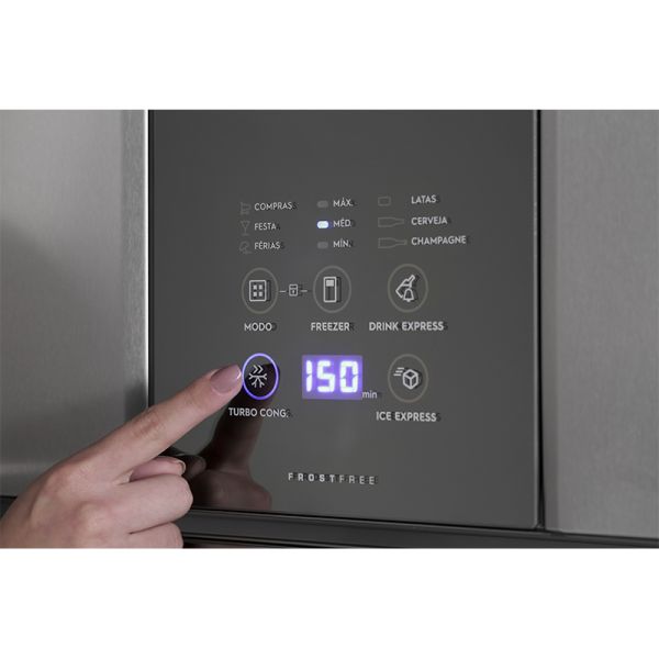 TUPI S A HELADERA ELECTROLUX 533 LTS 2P F S DF82X