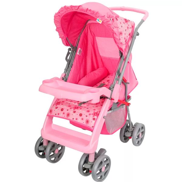 Tupi S A Carrito P Bebe Tutti Thor Plus Rosa Lace