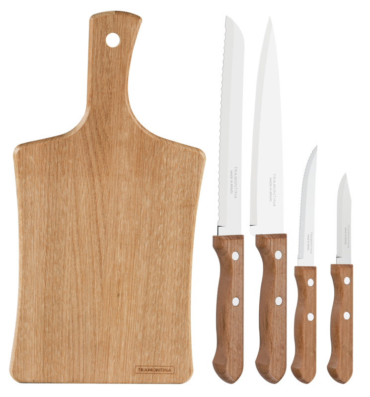 TUPI S.A. - JUEGO CUCHILLO+TABLA TRAMONTINA 018 T22399H