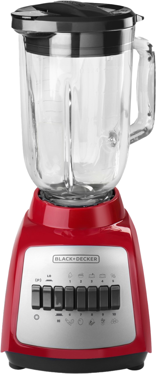 Licuadora roja black decker sale