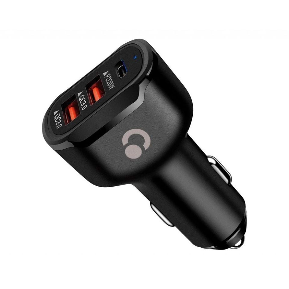 Cargador Coche USB Qualcom Quick Charge 3.0 Blanco > Accesorios Vehiculos >  Electro Hogar