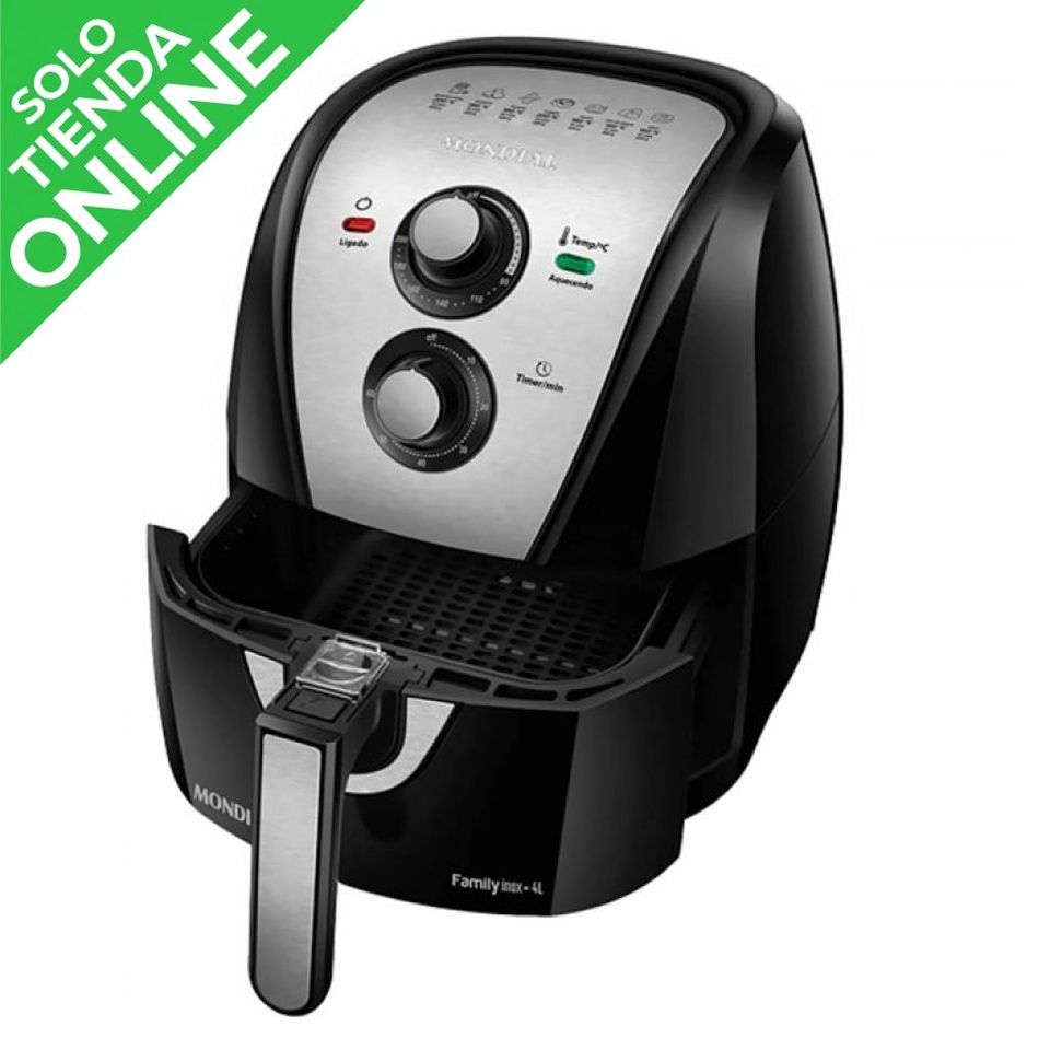 TUPI S.A. - FREIDORA AIR FRYER MONDIAL DOBLE CANASTA 8 LITROS