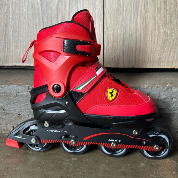 SET DE PATINES FERRARI 39-43 MOVELMAX ROJO