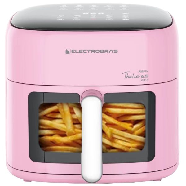 Tupi Sa Freidora Air Fryer Electrobras Digital Thalia Rosa 65l 1887