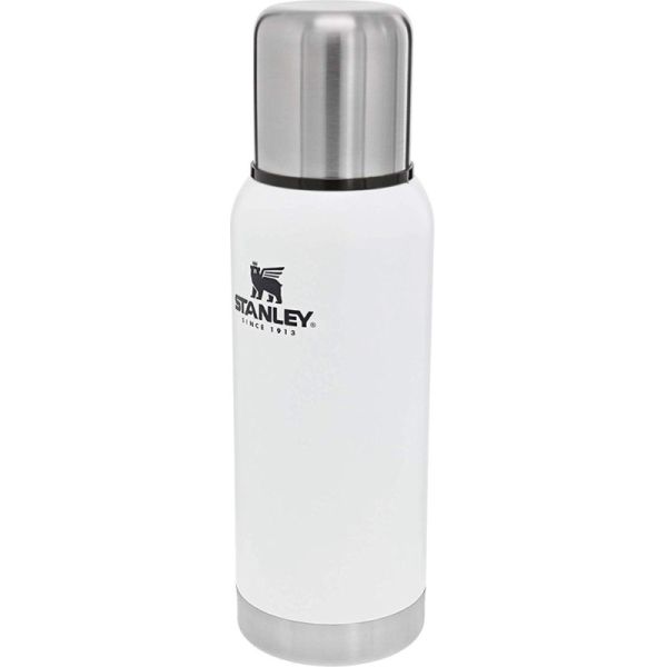 Termo ADVENTURE Rosamonte Stanley Polar Blanco Lettering 739ML