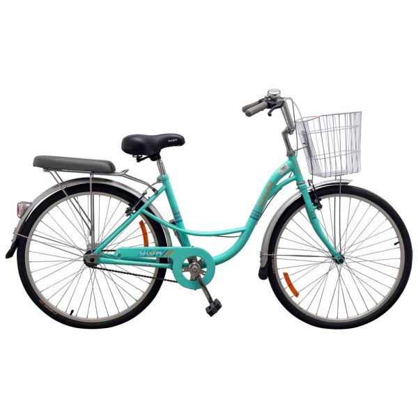 BICICLETA CALOI VIVA ARO 26 VERDE AGUA - DE 11 AÑOS EN ADELANTE