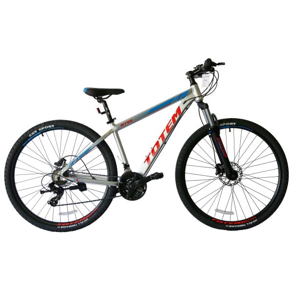 BICICLETA TOTEM W790 ARO 29 GRIS SILVER