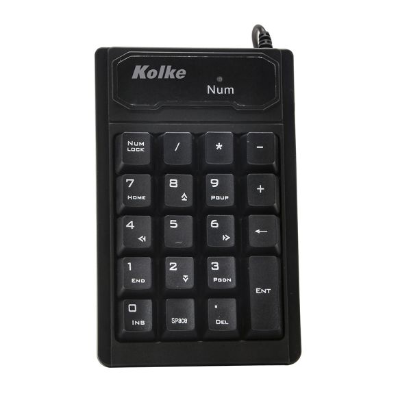 TECLADO KOLKE NUMERICO CON CABLE KTN-101