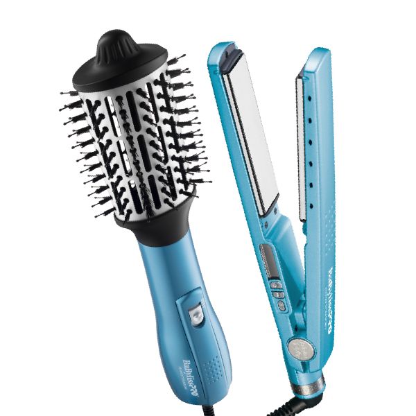 PACK BABYLISS PLANCHITA RIZADORA IONICA+CEPILLO HOT BRUSH 74108462121