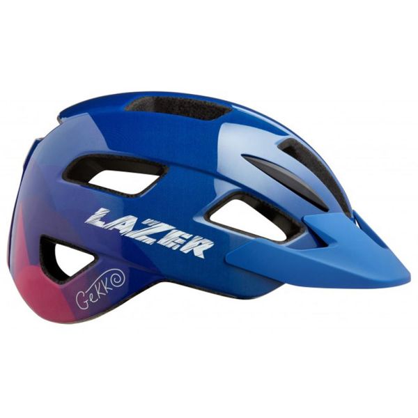 CASCO LAZZER GEKKO BLUE/PINK