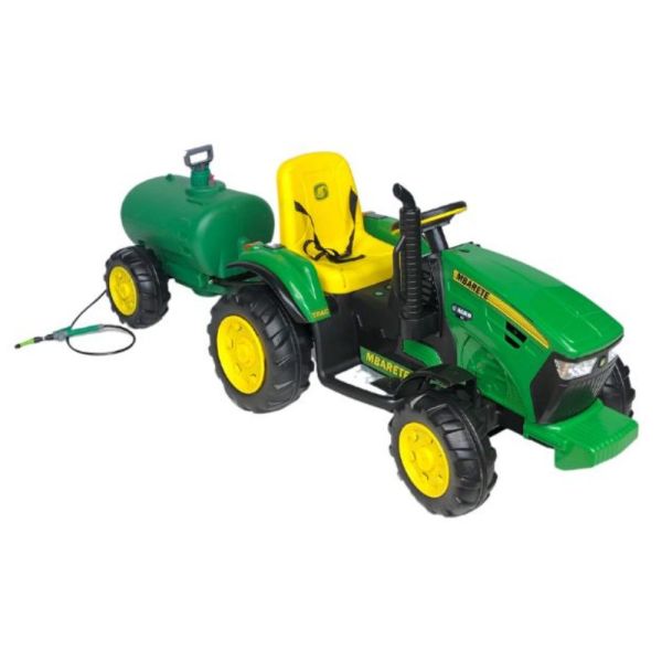 TRACTOR A BATERIA TRAC CON TANQUE VERDE MBARETE M-AB-22-VE-B