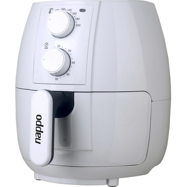 FREIDORA AIR FRYER NAPPO 3,2L 1000W MECANICA BLANCA