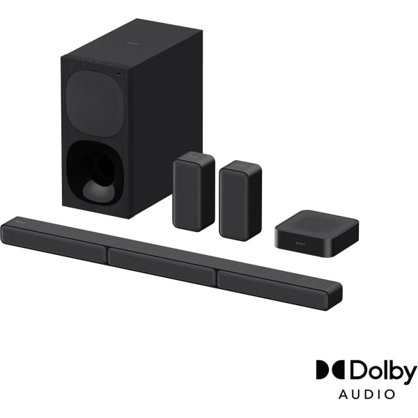 Sony HT-S40R - Barra de Sonido 5.1 (Altavoces Traseros Inalámbricos, Dolby  Digital, Bluetooth, Sonido Envolvente) Negro