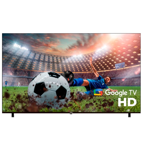 Televisor 32 Smart Google Tv Hd Con Base Mesa Y Pared