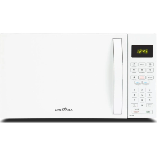 Microondas PMO28BB 28L Blanco - 220V - 9737 - Britania Paraguay