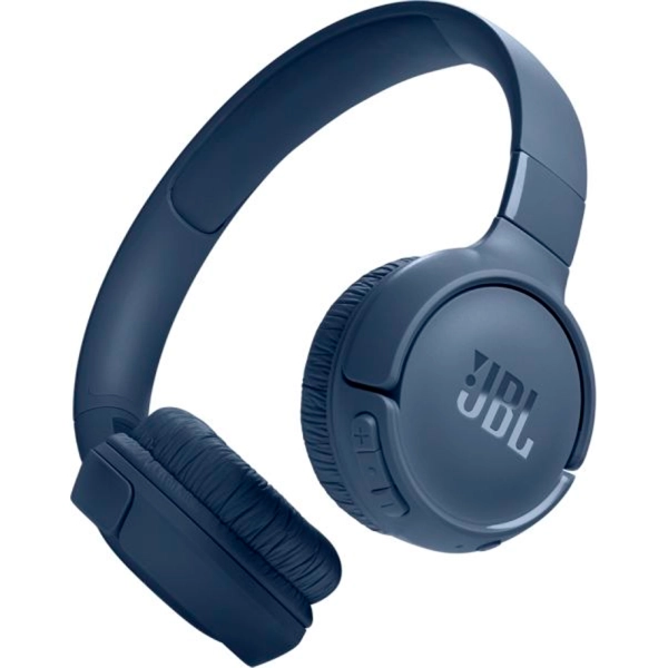 JBL Quantum 100 auriculares de juegos superiores con cable (azul)