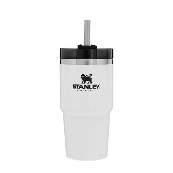 VASO STANLEY 63402 MUG CON PAJITA 590ML BLANCO