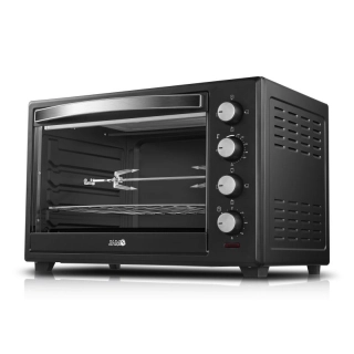 KUMTEL Mini Horno/Horno de Pizza, 70 litros XXL, Función Turbo de 2000 W, 6  Modos