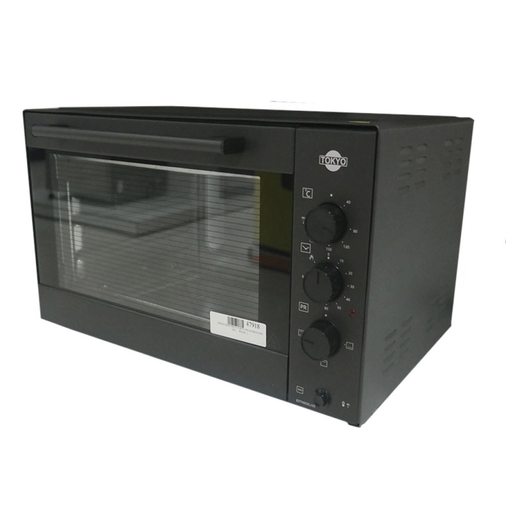 TUPI S.A. - HORNO EMPOTRABLE ELECTRICO TOKYO 60LTS EDTHEZARAB T2062 FRENTE  NEGRO BLACK