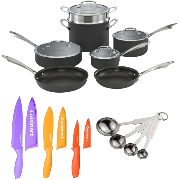 TUPI S.A. - JUEGO DE OLLAS CUISINART 77-10 10PZAS INOX