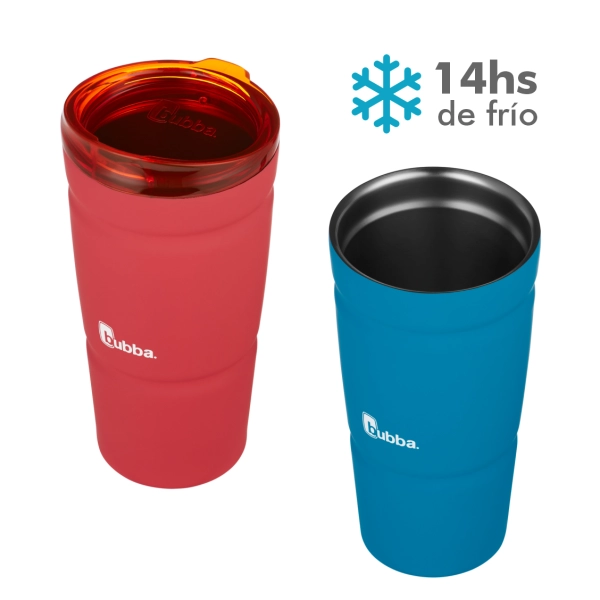 Tupi S A Combo De Vasos Cerveceros Bubba Envy Ml Azul Rojo