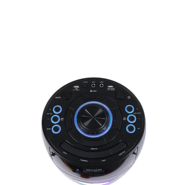 Torre De Sonido Portatil 500w Bluetooth Led Tws Fm Pok9 Aiwa