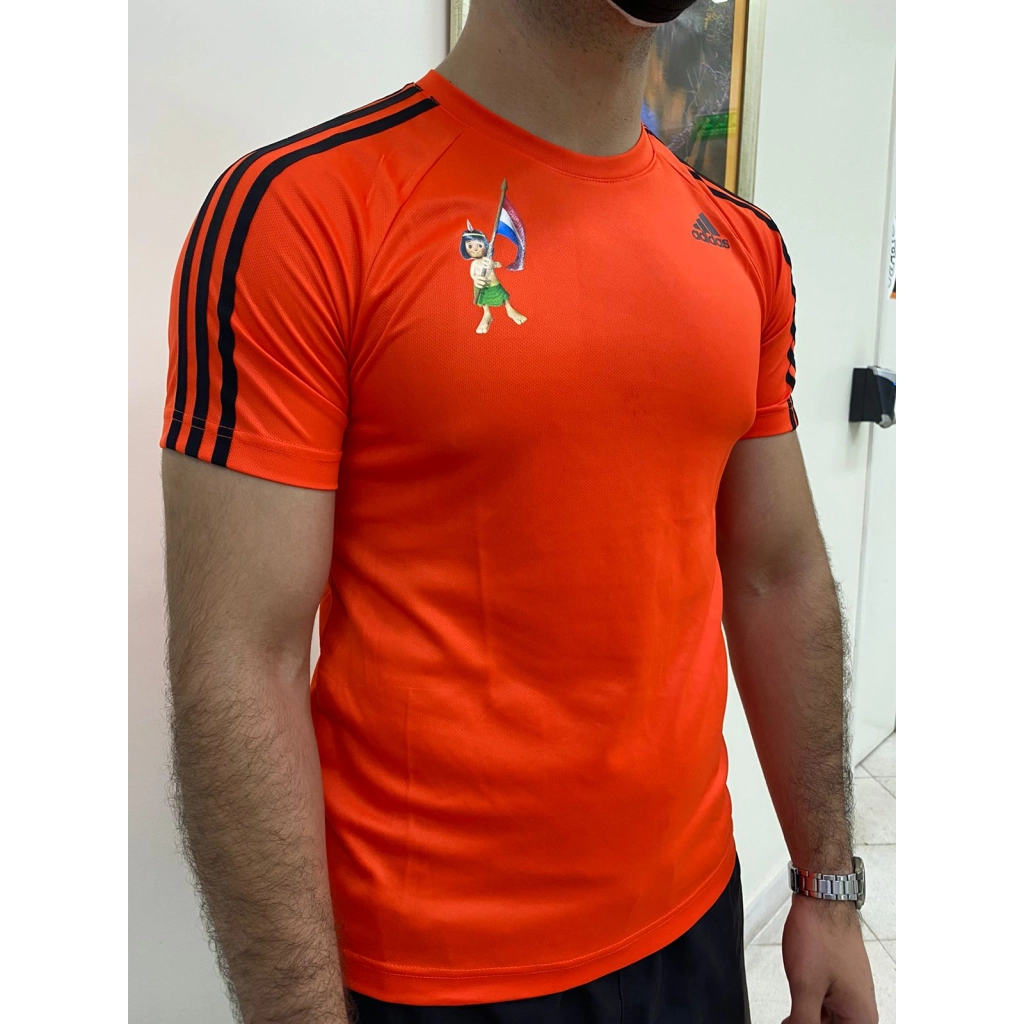 Remera adidas naranja online