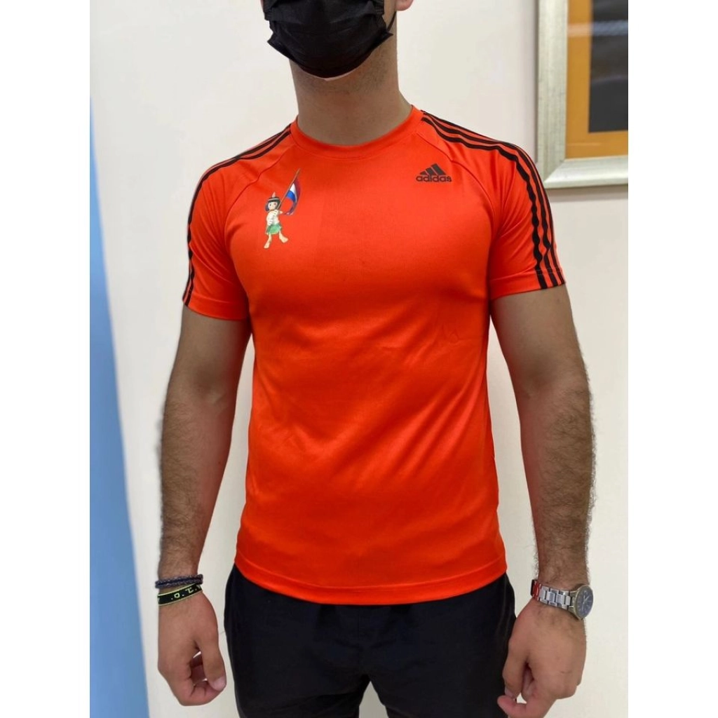 Remera cheap adidas naranja