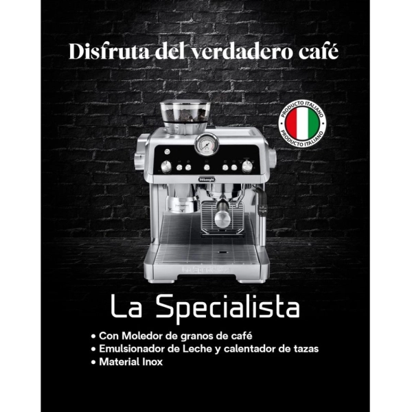 TUPI S.A. - CAFETERA ESPRESSO (PE-CE5007IXN) PEABODY