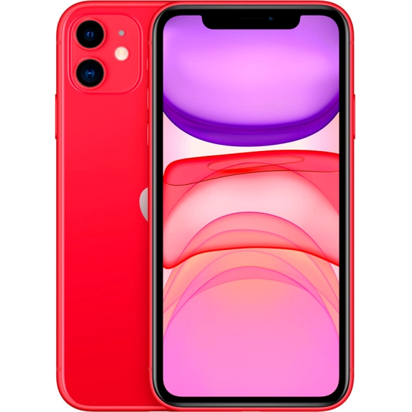 Apple iPhone 11, 256GB, Rojo (Reacondicionado)