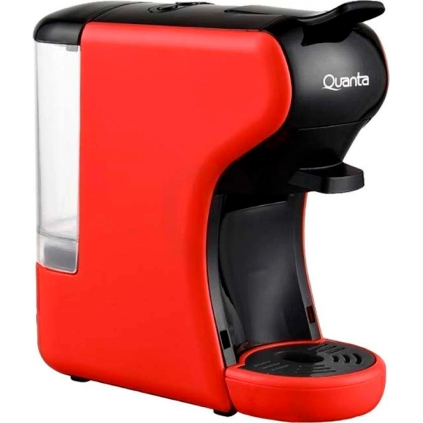 CAFETERA MULTICAPS QUANTA 600ML CAPSULA Y POLVO 220V QTCMC31 - ROJO -  CompuMarket