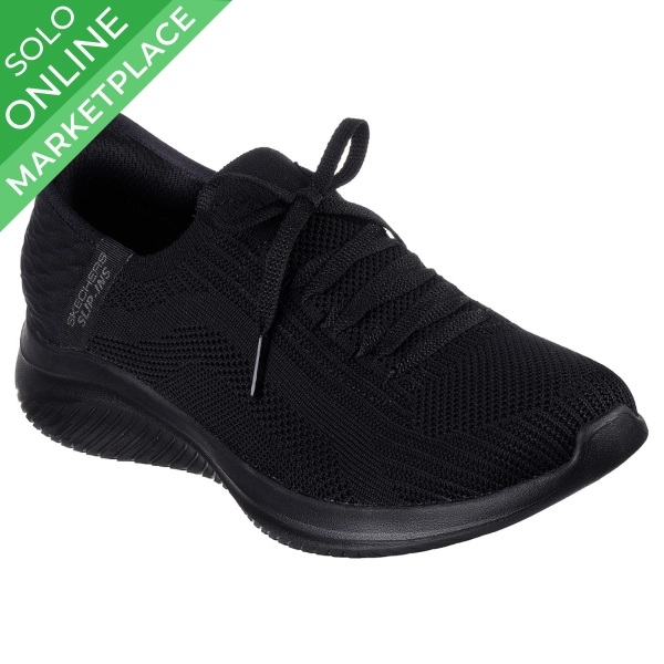 Zapatos skechers cheap negro womens