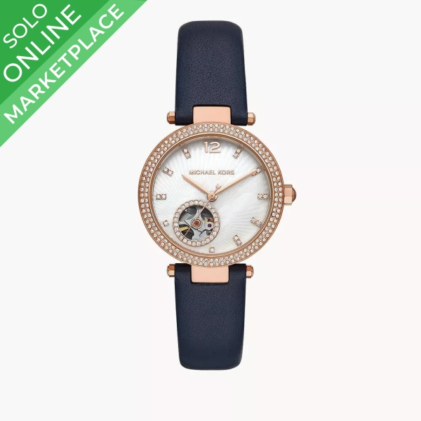 Reloj michael kors dama azul hot sale