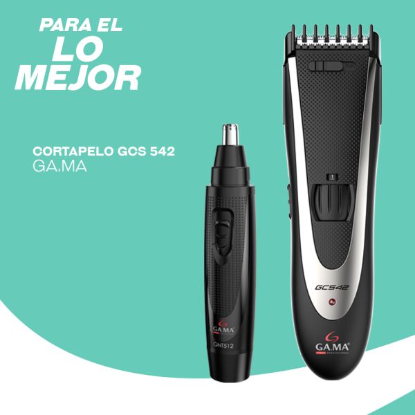 CORTA PELO GA.MA TRIMMER DE NARIZ GCS 544 BVT 14-3665