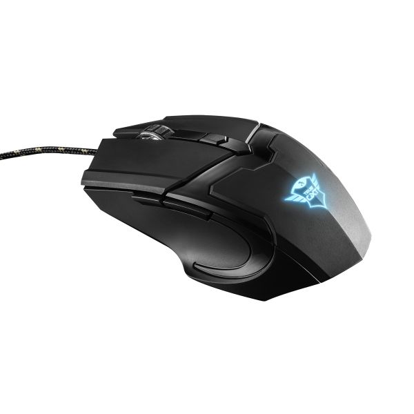 MOUSE GAMER TRUST GXT101 GAMING BLACK CABLE