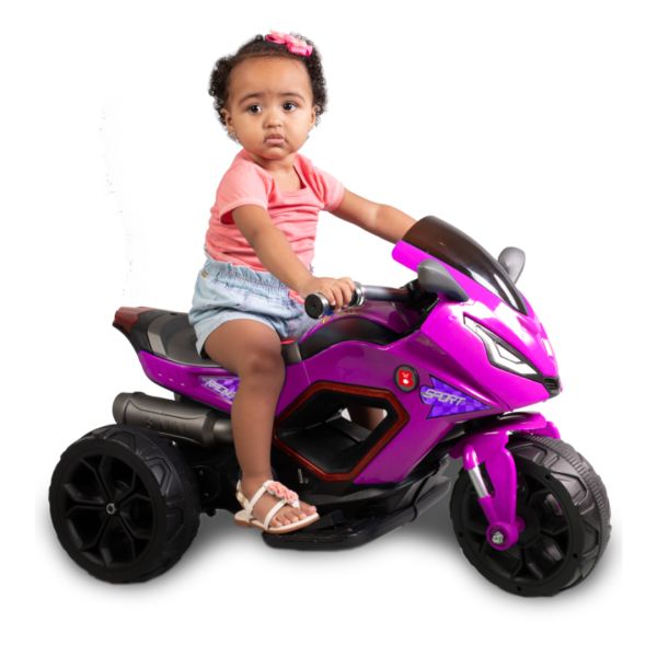 MOTO A BATERÍA SPORT RACING GIRL ELECT V6 MOVELMAX 742