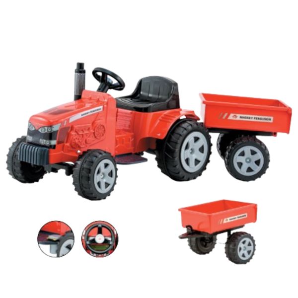 TRACTOR A BATERIA MASSEY FERGUSON 6 V MOVELMAX 336