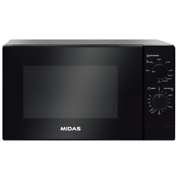 MICROONDAS MIDAS 20 LTRS MD-MOG20LM NEGRO 700W