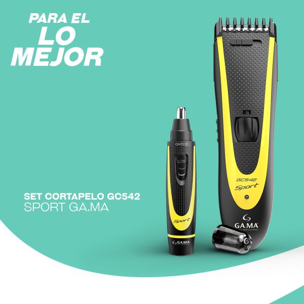 SET CORTA PELO GC542 SPORT GA.MA KUBE 14-3753