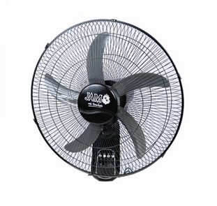 VENTILADOR DE PARED JAM FW-18 75W 18 NEGRO CON CONTROL