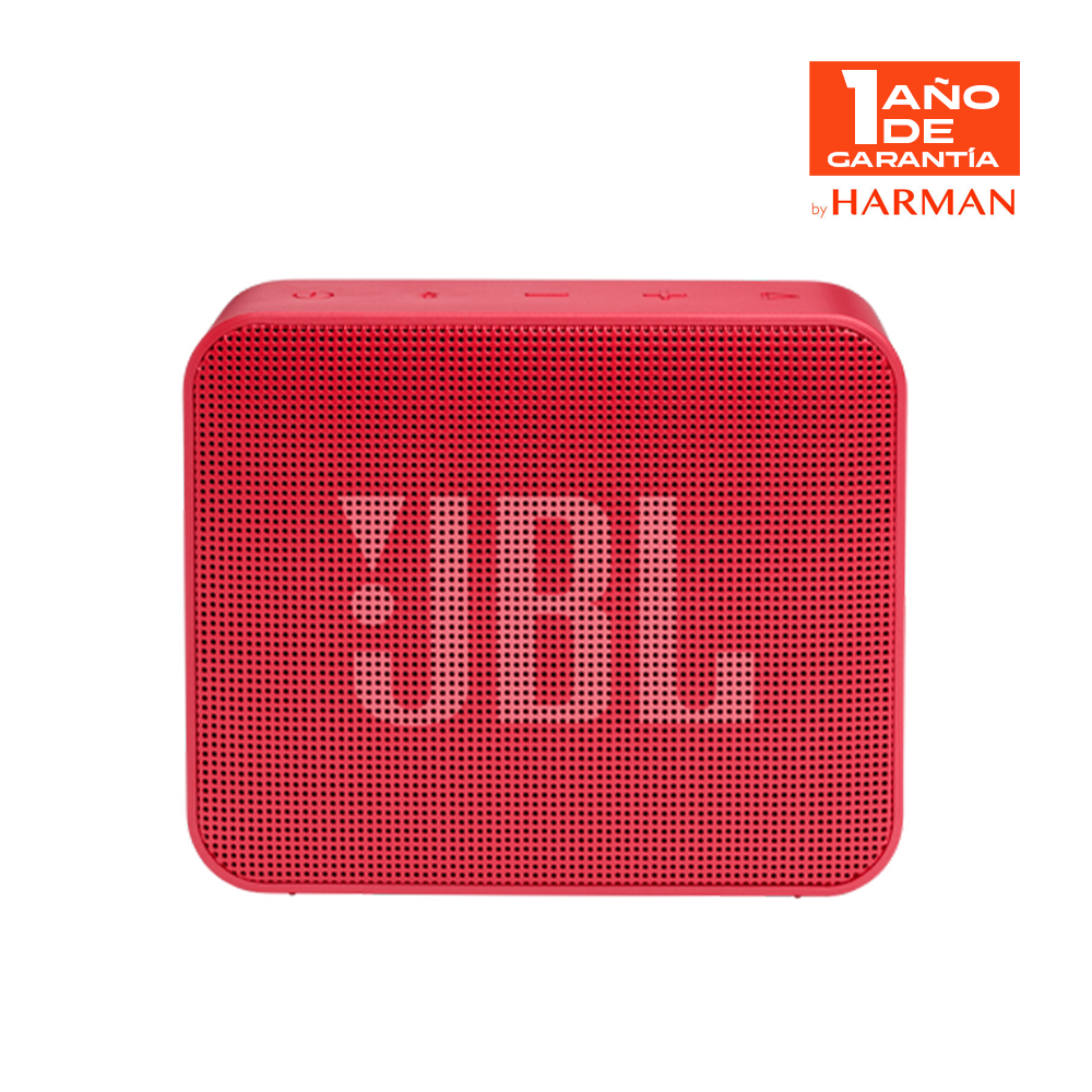 SPEAKERS JBL GO ESSENTIAL BLUETOOTH RED - 1 AÑO DE GARANTÍA