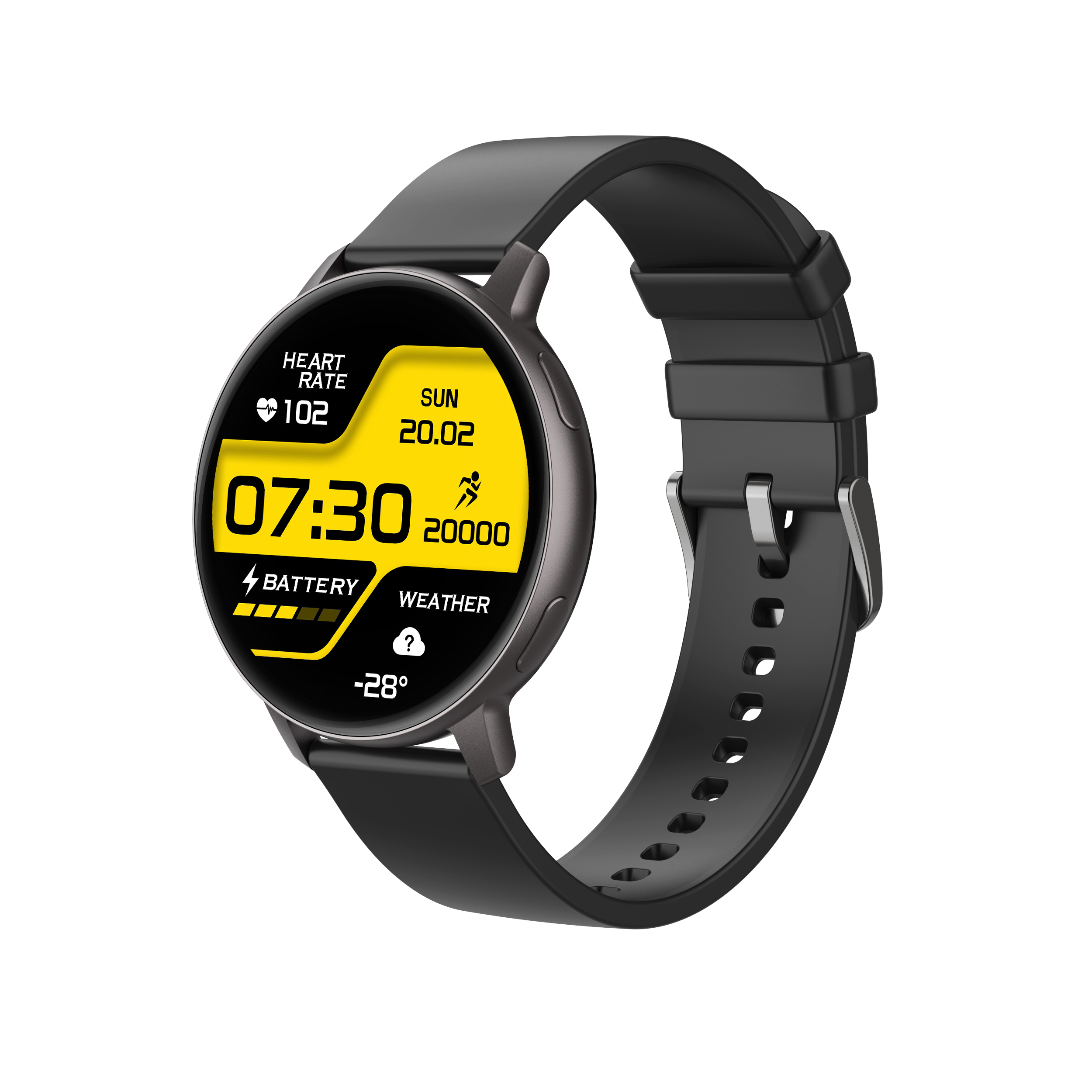 RELOJ SMARTWATCH FOXBOX NEON NEGRO