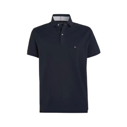 REMERA TOMMY HILFIGER CUELLO POLO LISA DESERT SKY XL