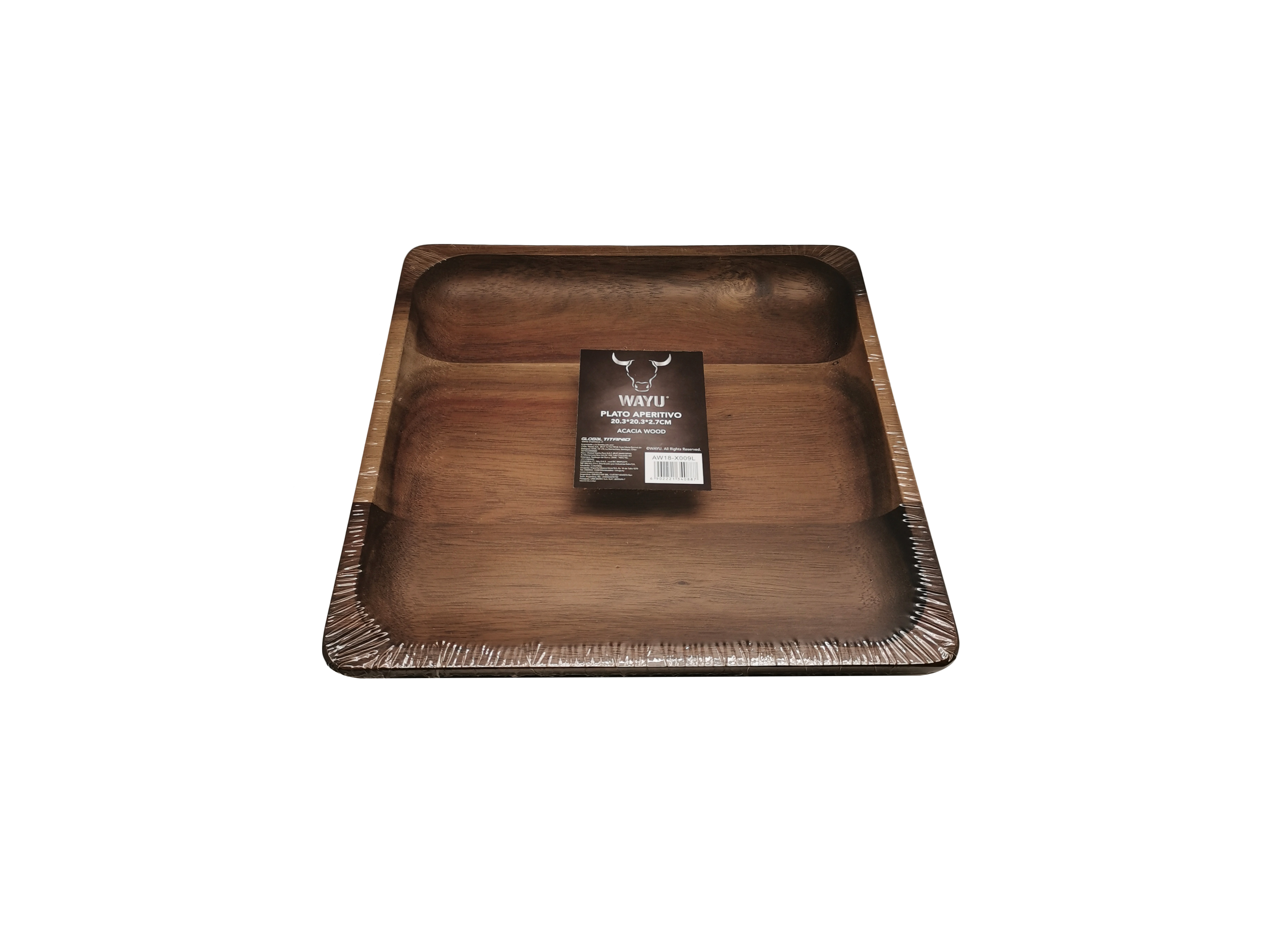 PLATO APERITIVO MADERA WAYU