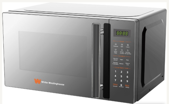 MICROONDAS WHITE WESTINGHOUSE 20 LTS 1050W DIGITAL