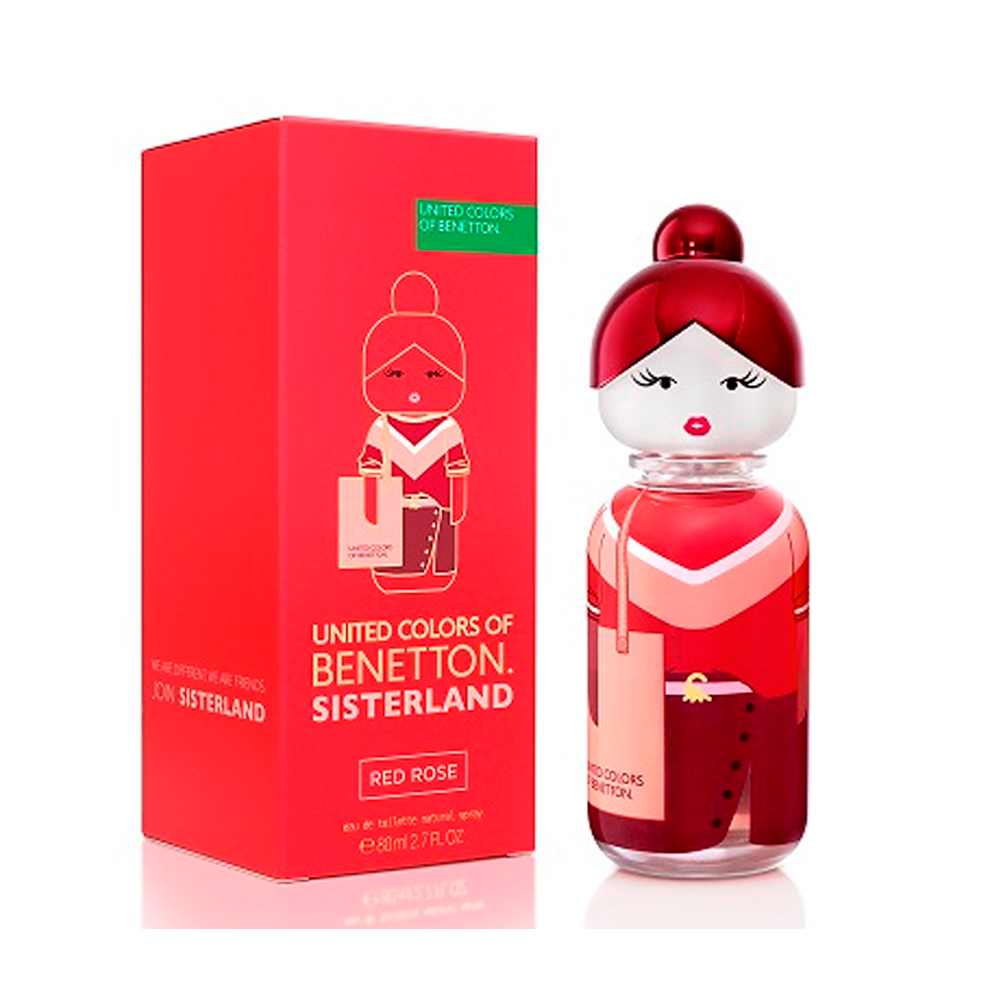 FRAGANCIA BENETTON SISTERLAND RED ROSE 80ML EDT FEM 8433982018749