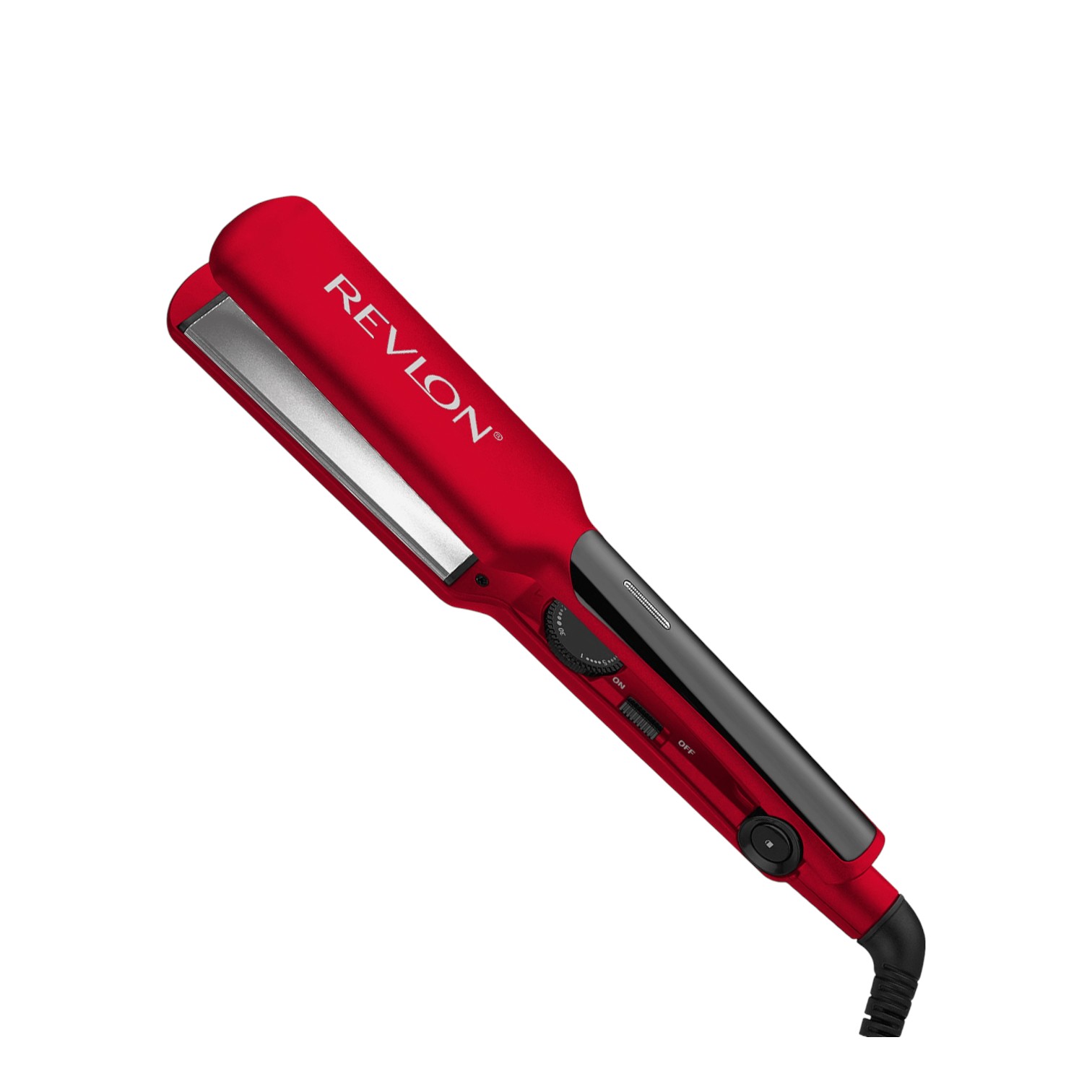  PLANCHITA  ALISADORA  REVLON PLACA  ANCHA 2 TITANIO  ROJO