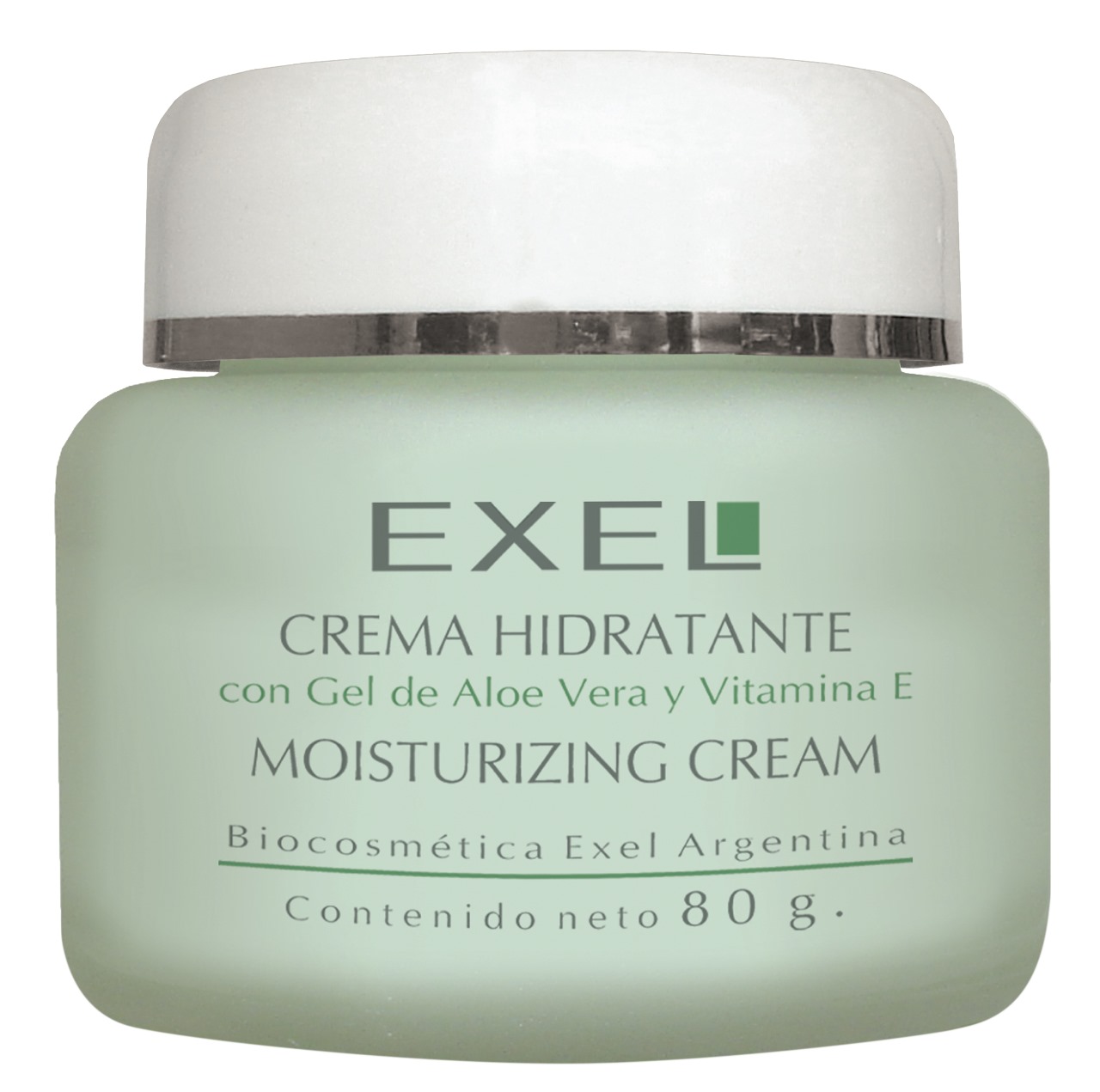 CREMA FACIAL EXEL 80ML HIDRATANTE CON ALOE VERA