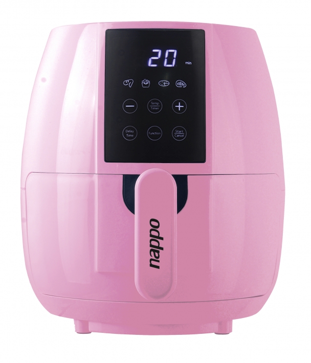 FREIDORA DIGITAL NAPPO SIN ACEITE MODERN 3,2L NEF-138 ROSA