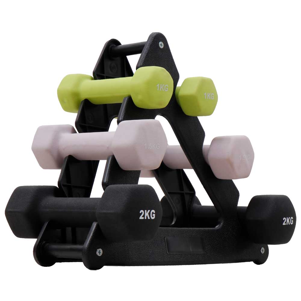 SET DE MANCUERNAS DE VINILO ATHLETIC  ACAT03044 9KG